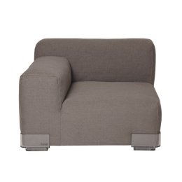 Location Chauffeuse Plastics Duo Accoudoir Gauche Gris