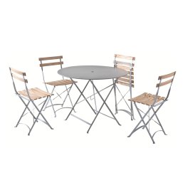 Location Ensemble Square : 4 Chaises Square + 1 Table Square
