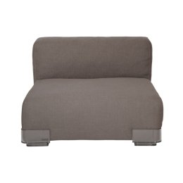 Location Chauffeuse Plastics Duo Accoudoir Centre Gris